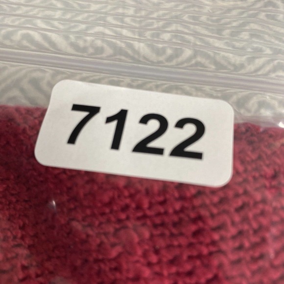 Habitat Womens Sweater Red Large Lagenlook Pullover Button Knit Boxy Casual Top - Picture 13 of 13